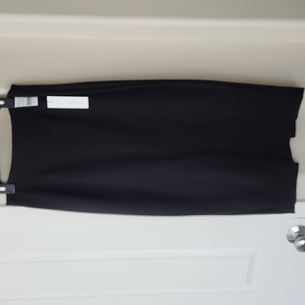 NWT  N / NICHOLAS Ponti Pencil Black Skirt Size 4